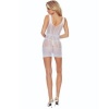 Passion BS113 White Lace Bodystocking