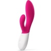 LELO INA Wave 2 Luxury Rabbit Vibrator Fuchsia