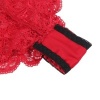 Subblime 953904 Silk Lace Nightgown + Panties Red L/XL