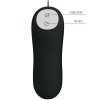 Silicone Anal Plug 12 Vibration Modes Black