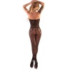 Livco Corsetti Fashion Hacint LC 17342 Bodystocking, Black