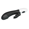 Pretty Love Naughty Bunny Rabbit Vibrator - Black