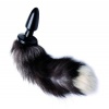 Afbeelding van TAILZ - Fox Tail Anaalplug - Zwart/Wi
