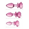 Afbeelding van BOOTY SPARKS - Rose Glass Anaalplug Small - Roze
