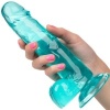 Calexotics Size Queen Dildo Blue 15.3cm