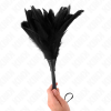 Kink Black Maids Horn Tickle Feathers 36 Cm
