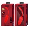 Pretty Love — Vibrating Egg With Red Rechargeable Marine Texture