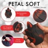 Afbeelding van BLOOMGASM - Black Kiss Rimmende Roos Vibrator - Rood/Zwart