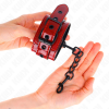 Kink Dark Red Wrist Cuffs 23 x 5 cm