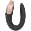 Satisfyer Double Love Luxury Couples Vibrator Black