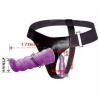 Baile Lilac Double Penetration Harness 17cm