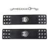 Ohmama Fetish Wrist Restraints Snap Metal
