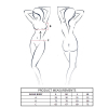 PASSION Lace Bodysuit White S