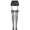 Livco Corsetti Garter Belt + Stockings Black