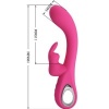 Pretty Love Novak Rabbit Vibrator Pink