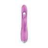 Afbeelding van Good Vibes Only - Rabbit Vibrator Moving Finger - Paars