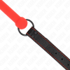 Kink Bone Gag, Leatherette Strap, Red, 41-57cm