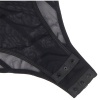 Subblime Black Chain Suspenders Bodysuit S/M