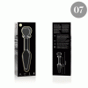 Nebula Series Model 7 Anal Plug Glass Clear 13.5cm
