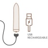 Rocks-Off Rechargeable Vibrating Bullet Golden Rose