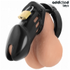 Addicted Toys Locked Obsidian Hold Penis Cage Size M