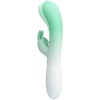 Pretty Love Cerberus Rabbit Vibrator 30 Functions Green