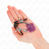 KINK Chain Nipple Clamps Purple 30cm