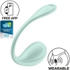Satisfyer Smooth Petal G-Point Stimulator Water Green
