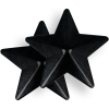 Coquette Chic Desire Nipple Covers Black Stars