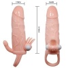 Baile Brave Man Penis Cover Dual Stimulation Flesh