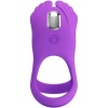 Pretty Love Silas Vibrant Penis Ring Purple 7 Vibrations