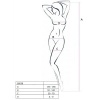 Passion BS038 Black Fishnet Bodystocking One Size