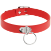 Coquette Red Vegan Leather Fetish Choker