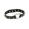 Afbeelding van XR Brands - Spiked Heart Choker - Zwart