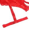 Subblime Teddy with Garter Strap Detail Red L/XL