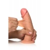 Afbeelding van JOCK - Real Skin Vibrerend Dildo - 20 cm & Lichtkleurig