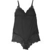 Subblime Black Floral Lace Teddy L/XL