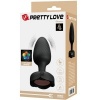 Pretty Love Olman LED Anal Plug Black 8.8CM