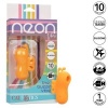 Calexotics Neon Vibes Buzzing Finger Stimulator Orange