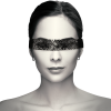 Coquette Chic Desire Lace Eye Mask Black