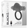 Black&Silver Burton Vibrating Ring, 10 Modes, Black