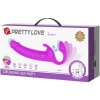 Pretty Love Zanini Strapless Strap-On Purple