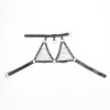 Subblime Leather Harness Bra Necklace Chains