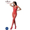 Passion BS098 Bodystocking Red One Size