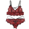 Subblime Two-Piece Lace Top & Thong S/M
