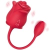 Armony 2-In-1 Pink Suction Stimulator with Red Tail
