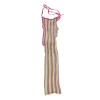 Subblime Rainbow Fishnet Dress, One Size