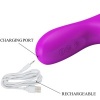 Pretty Love Reese Rabbit Vibrator with Rotation Purple