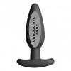Electrastim Silicone Black Rocker Anal Plug Medium