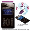 Pretty Love Klay Thrusting Egg Vibrator - Purple